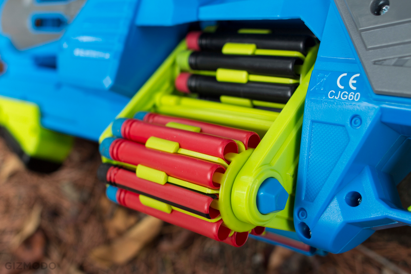 Illustration for article titled Review: I'm So Bummed BOOMco's Spinsanity 3X Isn't a Better Dart Gun